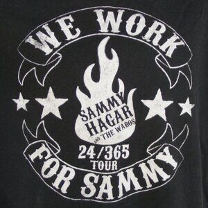 We Work for SAMMY HAGAR & WABOS Tshirt, XL